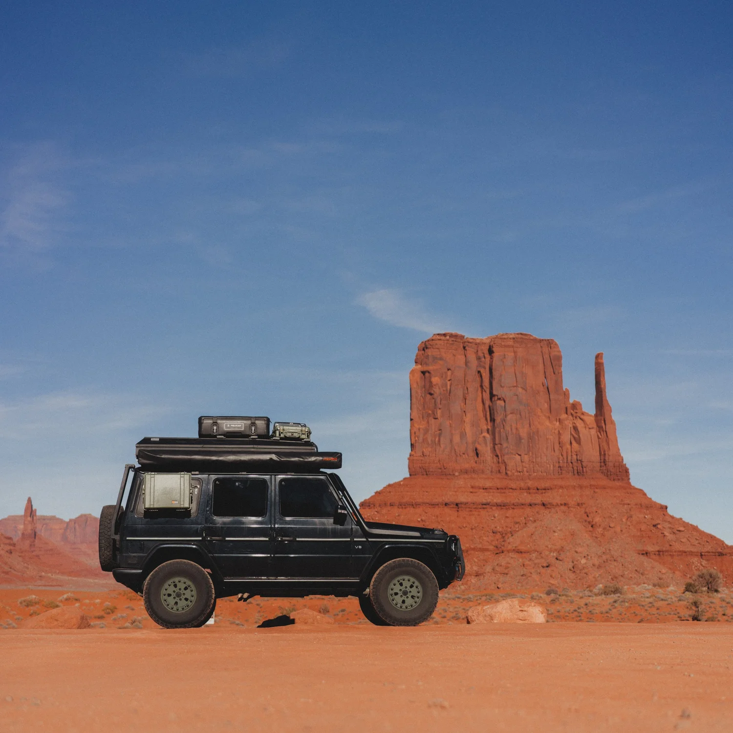 Mater G-550 out on an adventure